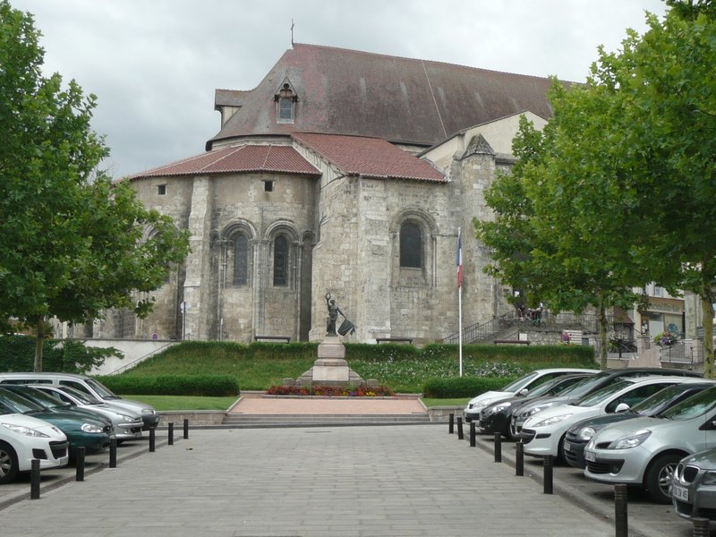 Old church at Saint Pourcain