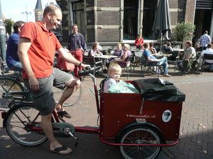 family bike Haarlem Holland