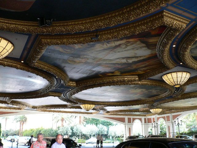 the ceiling of Venice