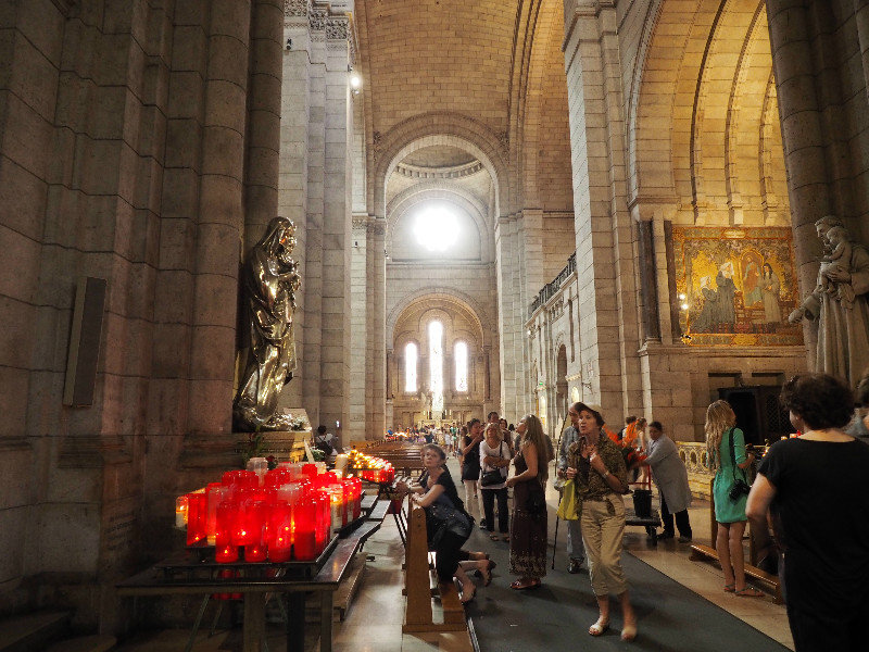 inside Sacre Coeur