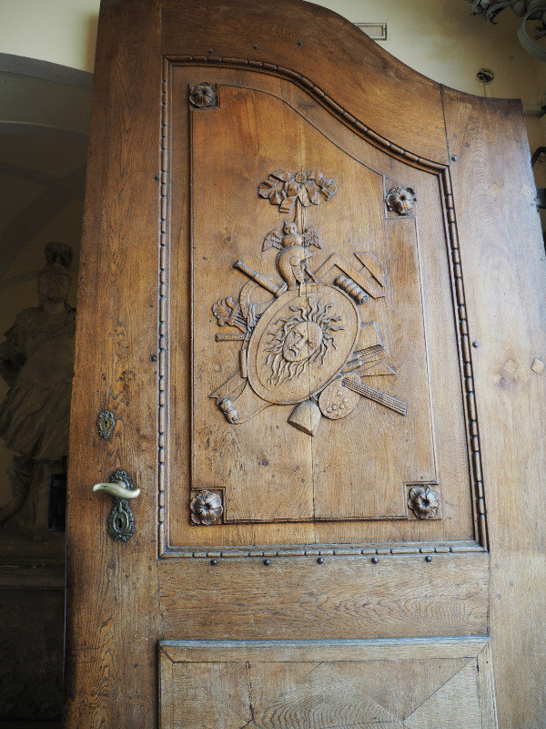 door inside Brukenthal