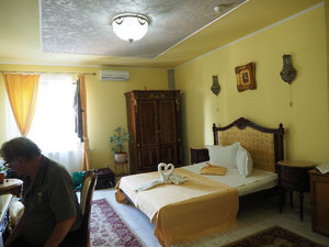 the bedroom in Sibiu