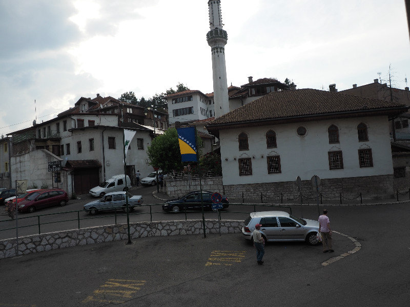 looking from Hotel room Sarajevo