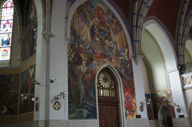 inside church Bled