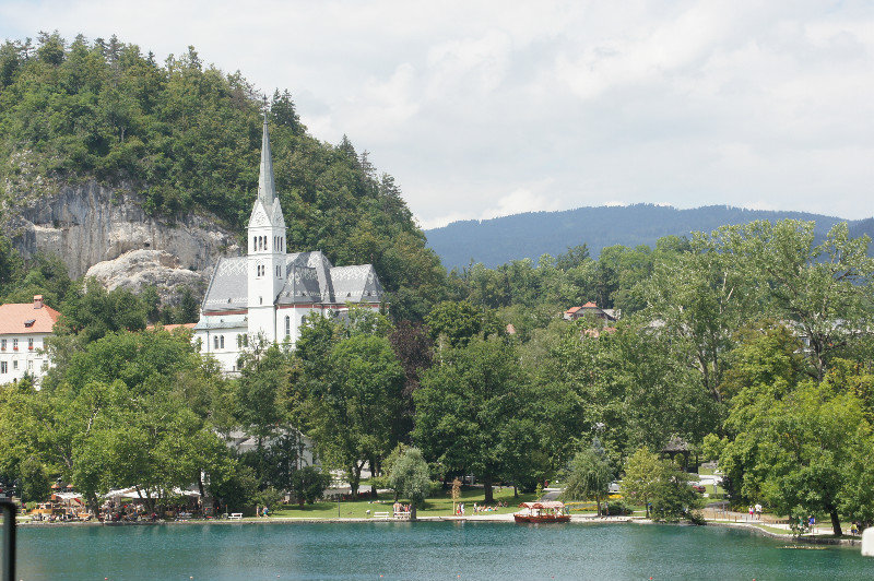 the church in Bled