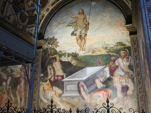 frescoes milan church 3