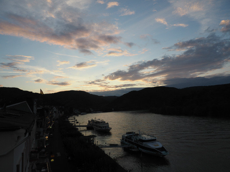 Rhine at night