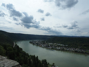 view from  marksburg
