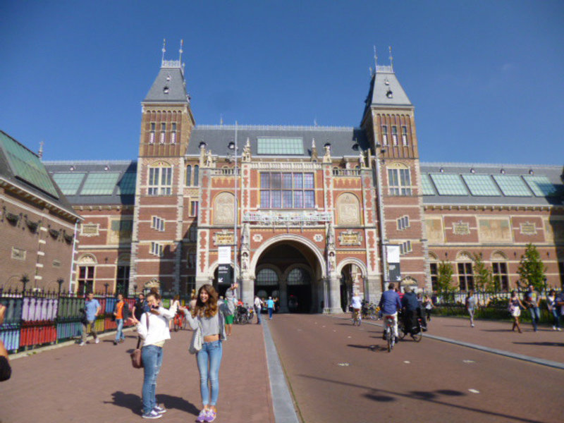 entrance Rijks museum