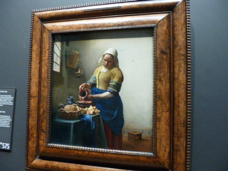 famous painting Vermeer called Melk meisje