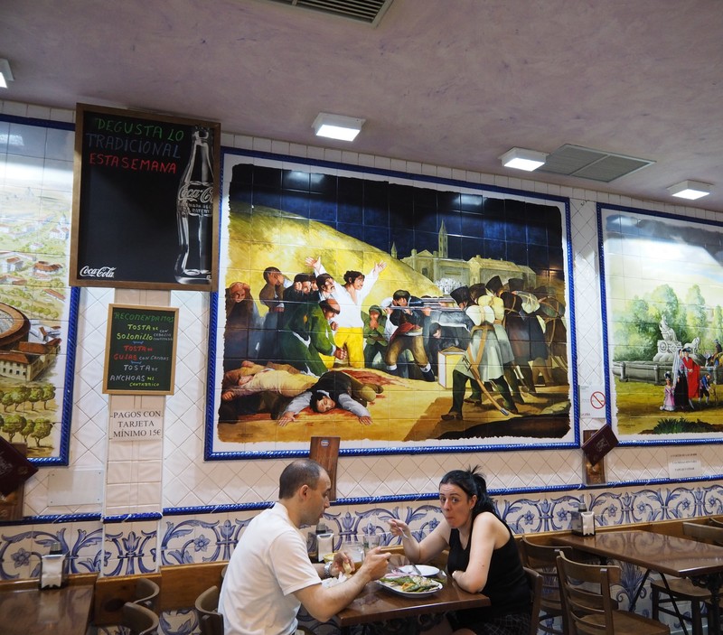 a pub in Madrid
