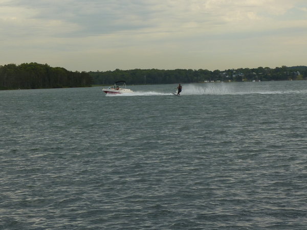 watersports on the lake