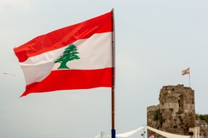 Lebanon flag 