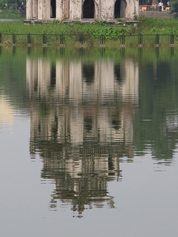 Reflection on the lake, Hanoi