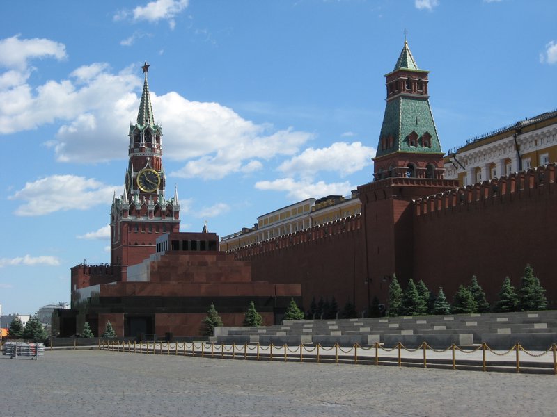 Lenin's Mausoleum + Kremlin Wall