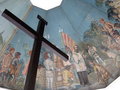 Magellans' Cross & beautiful ceiling