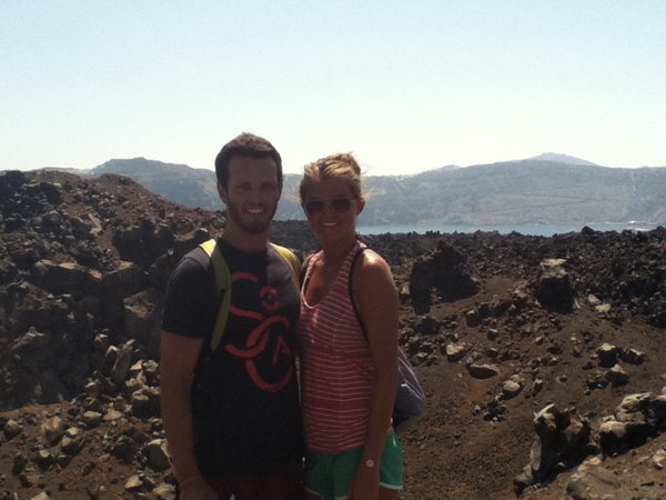 Alex and I on a volcano/hot springs tour