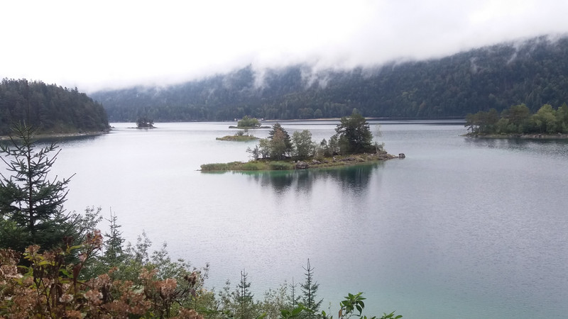 A view across the Eibsee