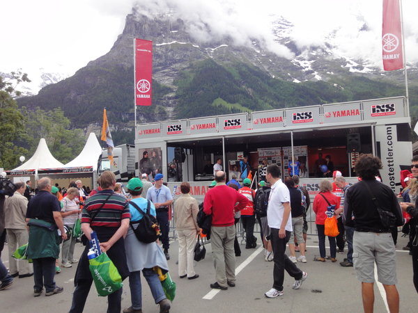 Crowd scene at Tour de Suisse