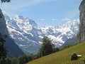 Steep sided Lauterbrunnen Valley