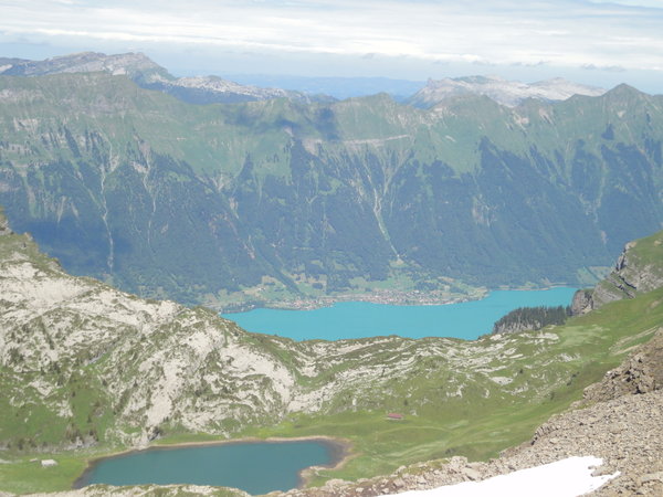 Looking down to Lake Brienz