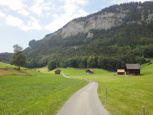 Farmland near the Brunig Pass