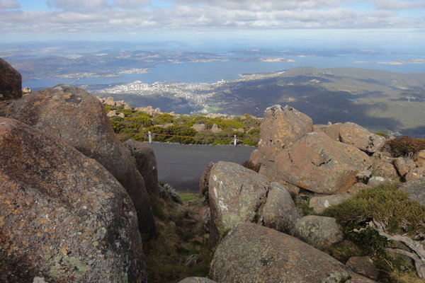 View from Mt Wellington