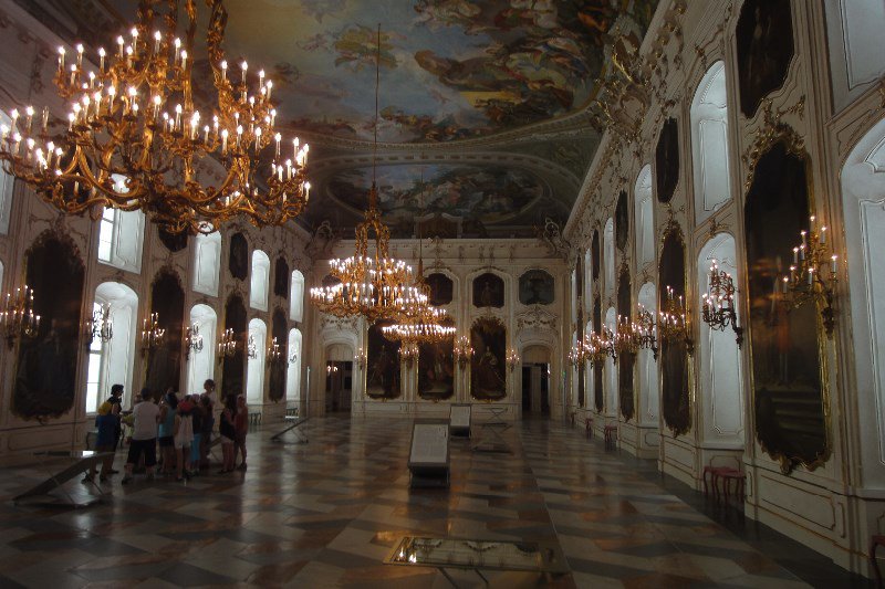 The Giant Hall in the Hapsburg Palace