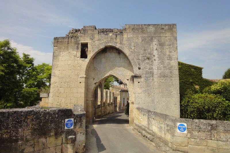 Archway in the old town wall