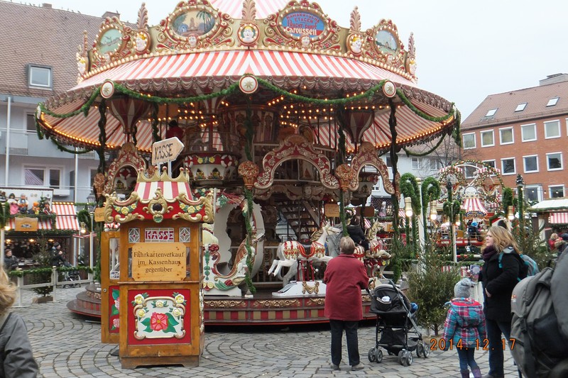 The quaint merry-go-round