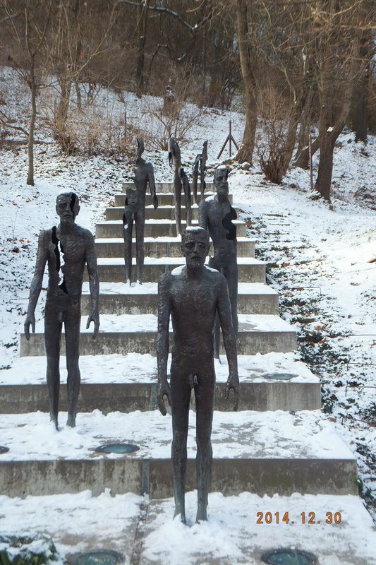 Strange sculptures commemorating the end of communism