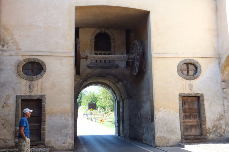 One of the entrance gates to Palmanova