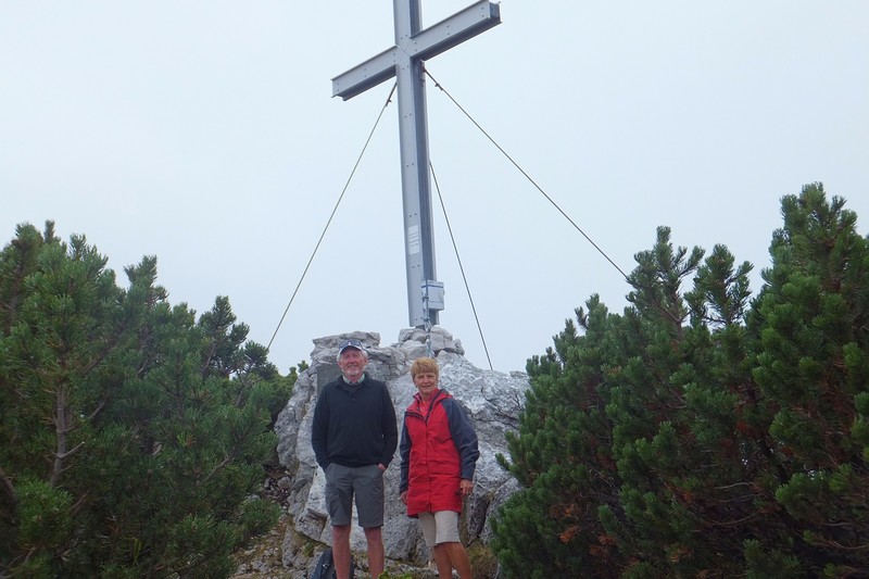 The cross at the Helmskogel