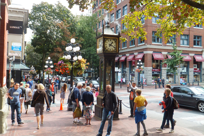 The Gas Clock in Gastown