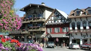 Bavarian type houses in Leavenworth