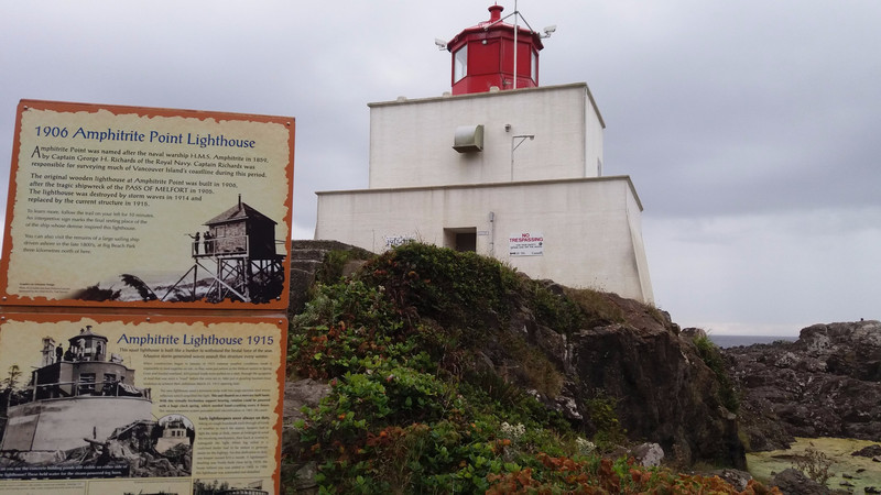 Amphitrite Lighthouse on the Lighthouse Loop Trail