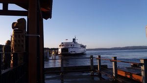 Ferry from Powell River to Little River (Comox)