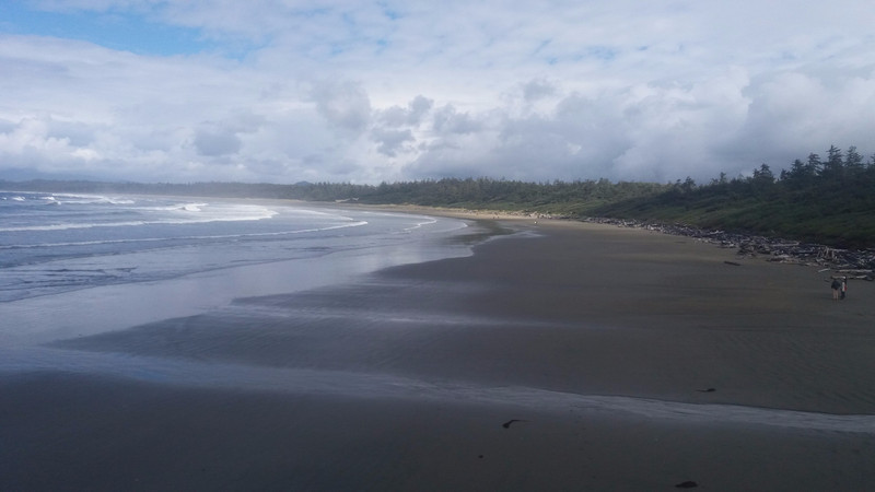 Wickaninnish  Beach in the Pacific Rim National Park