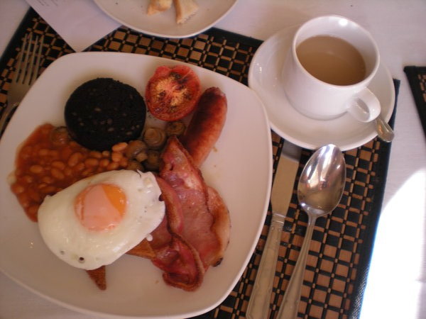 Traditional Welsh Breakfast