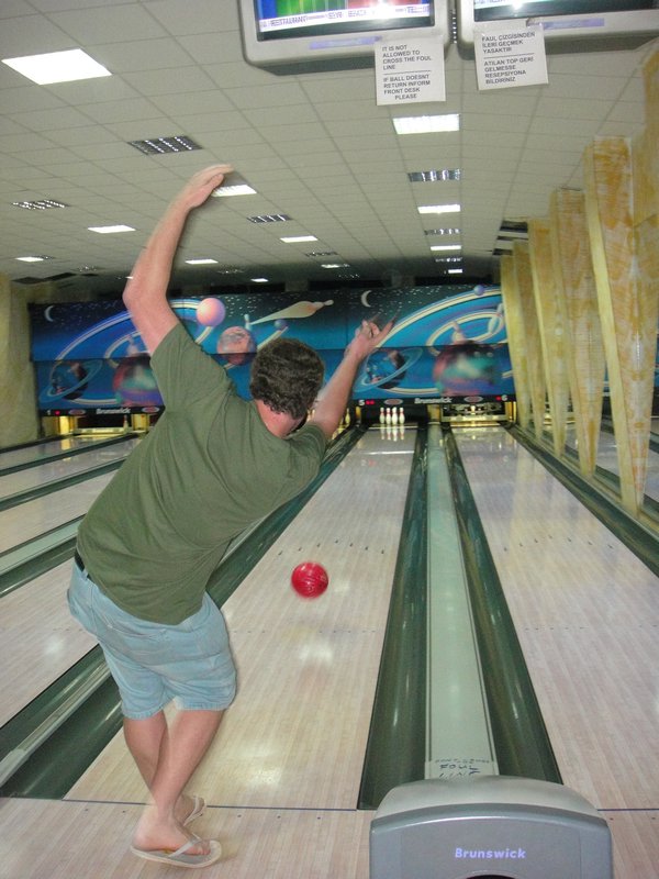 Simon bowling
