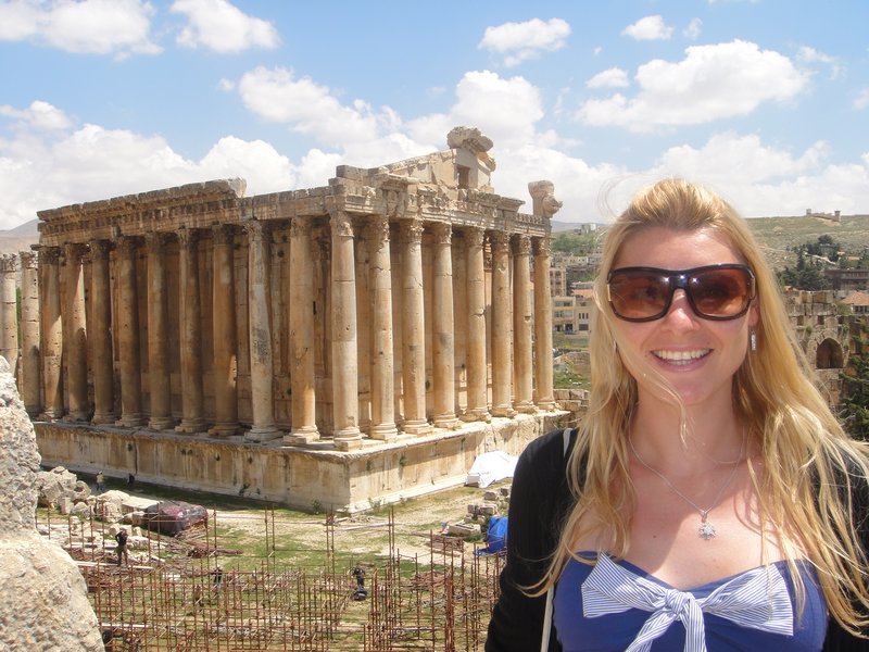 Me with some Baalbeck ruins