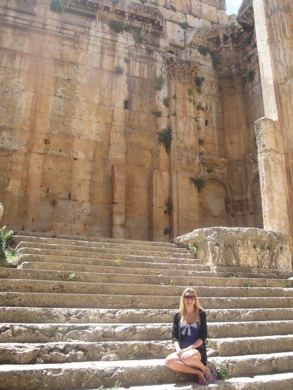 Me with some Baalbeck ruins