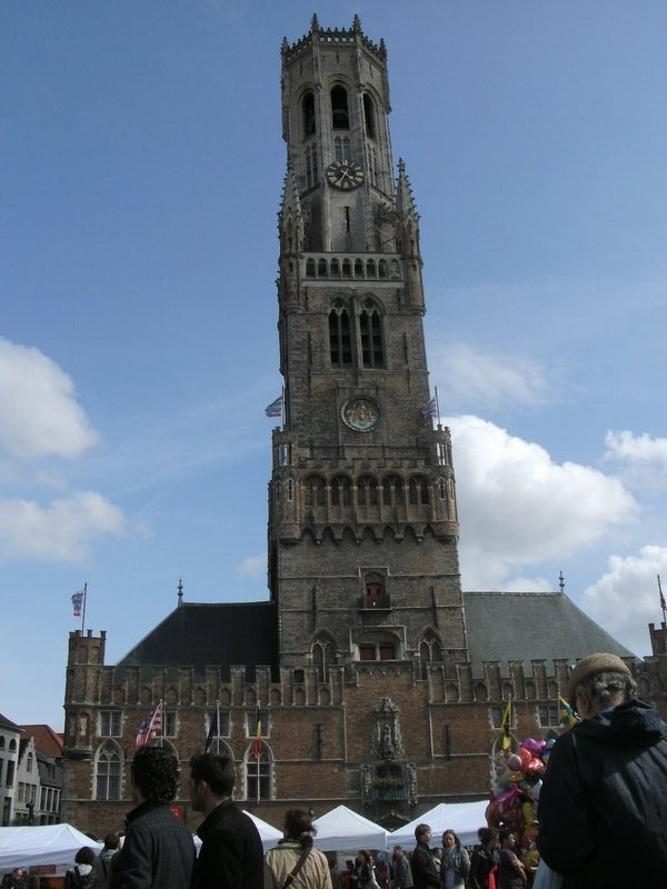 Clock Tower Bruge Market Square