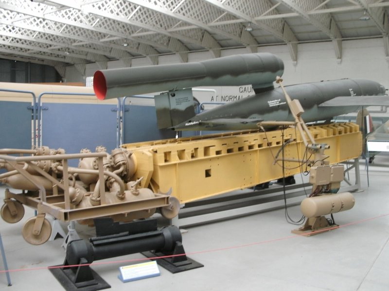 V-2 Rocket and launcher