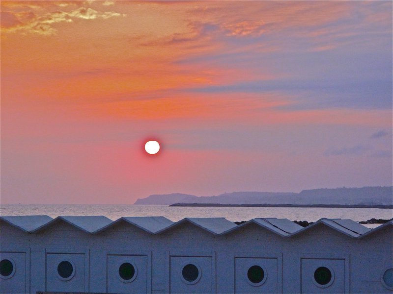 Sunset San Leone, near Agrigento