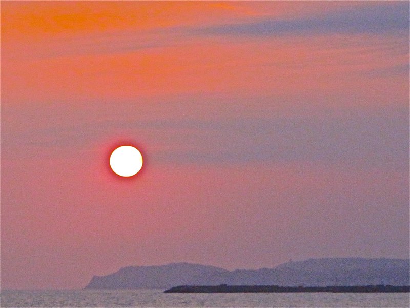 Agrigento sunset