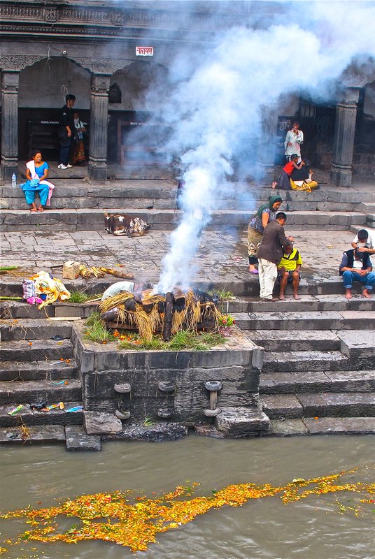 Funeral Pyre- Hindu Temple Kathmandu