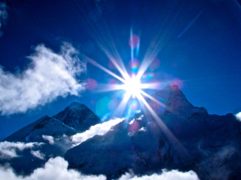 Sunrise over Everest - Awe Inspiring