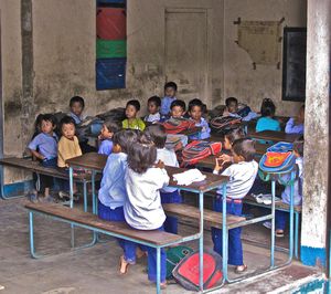 Primary School Classroom - Kathmandu