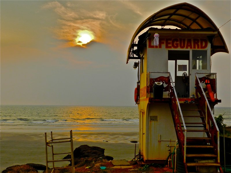 Sunset at Aswen Beach